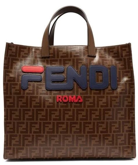 fendi mania tote bag|Fendi tote bag vintage.